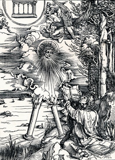 São João Devorando o Livro, 1498 1906 de Albrecht Dürer