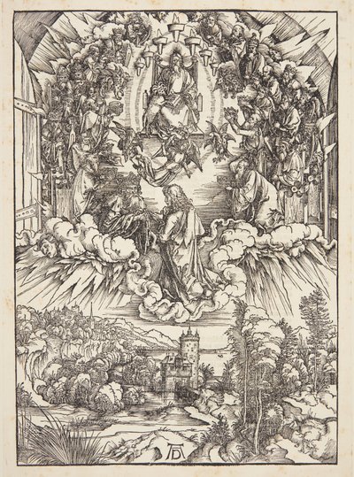 São João diante de Deus e dos Anciãos de Albrecht Dürer