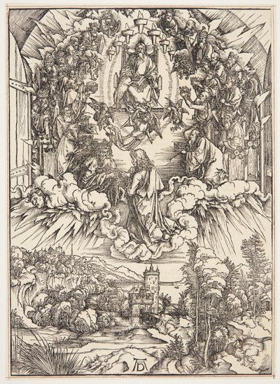 São João diante de Deus e dos Anciãos de Albrecht Dürer