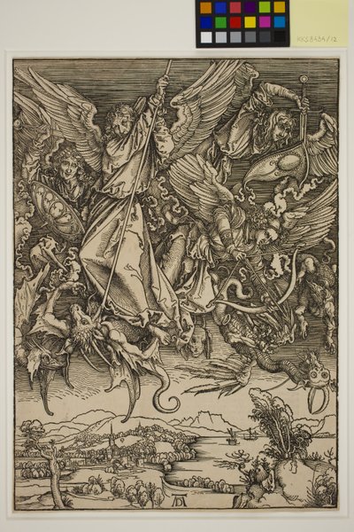 São Miguel lutando contra o dragão de Albrecht Dürer