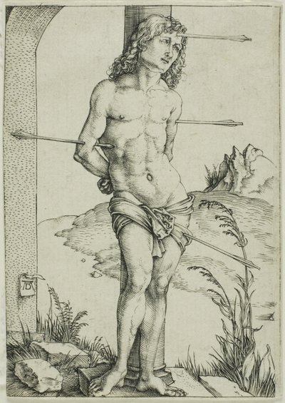 São Sebastião Ligado à Coluna de Albrecht Dürer