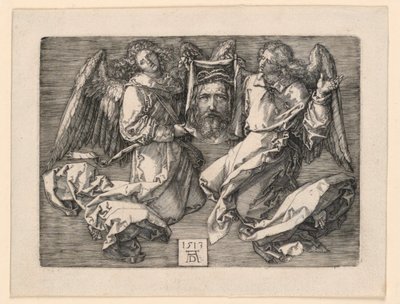 Sudário exibido por dois anjos de Albrecht Dürer