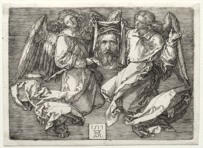 Sudário exibido por dois anjos de Albrecht Dürer