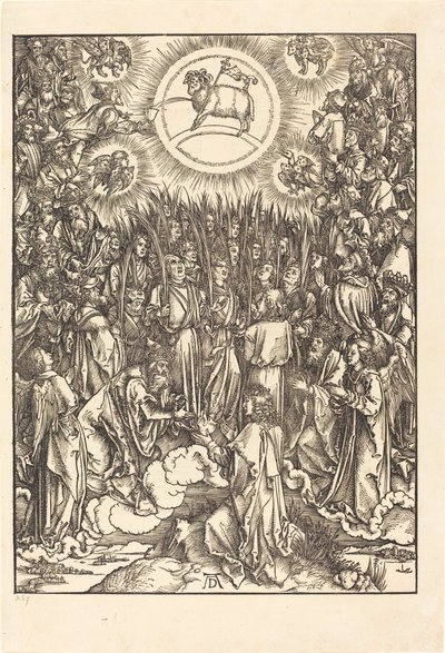 A Adoração do Cordeiro de Albrecht Dürer