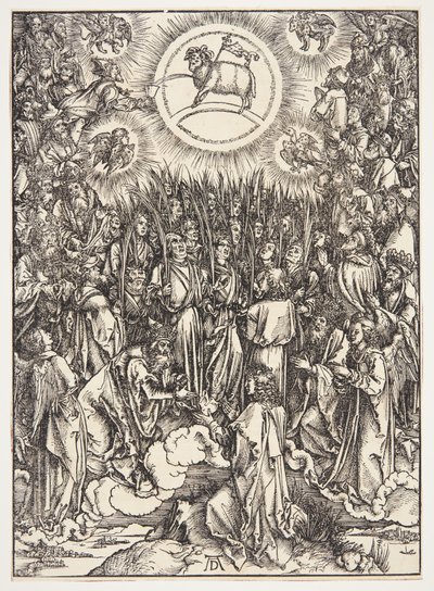 A Adoração do Cordeiro de Albrecht Dürer