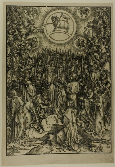 A Adoração do Cordeiro - O Hino dos Escolhidos, do Apocalipse de Albrecht Dürer