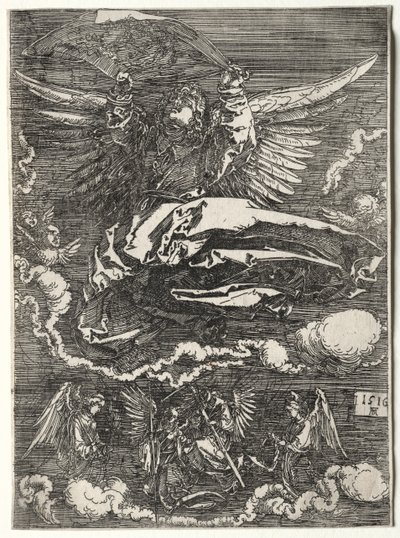 O Anjo com o Sudário de Albrecht Dürer