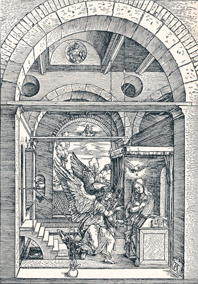 A Anunciação, 1506 1906 de Albrecht Dürer
