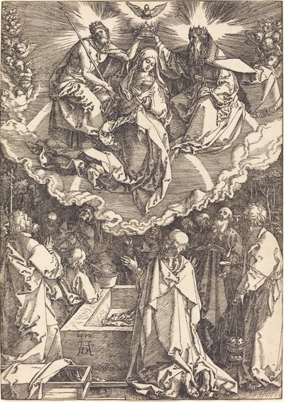 A Assunção e Coroação da Virgem de Albrecht Dürer