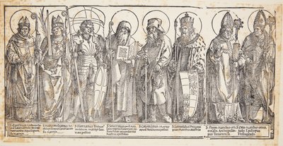 Os santos austríacos de Albrecht Dürer