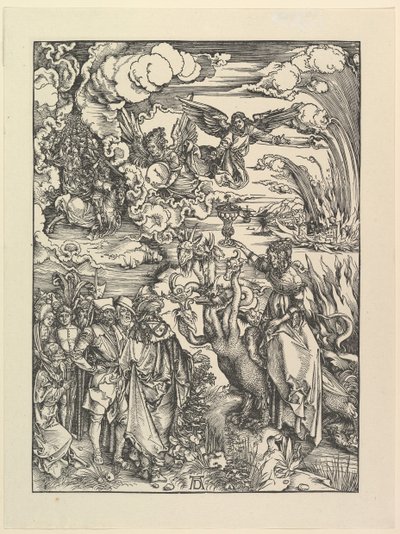 A prostituta babilônica, de The Apocalypse. Fac-símile.nd de Albrecht Dürer