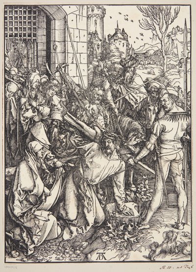 O Carregamento da Cruz de Albrecht Dürer