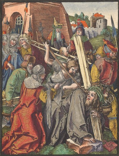 O Rumo da Cruz, da Pequena Paixão por Xilogravura. de Albrecht Dürer