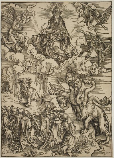 A Besta com Dois Chifres como um Cordeiro de Albrecht Dürer