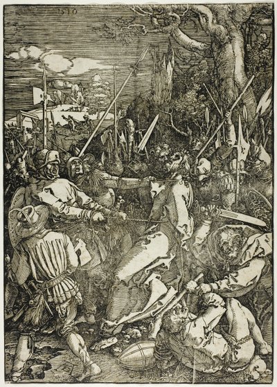 A Traição de Cristo, de A Grande Paixão de Albrecht Dürer