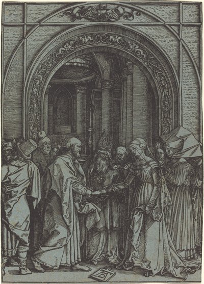 O noivado da Virgem de Albrecht Dürer