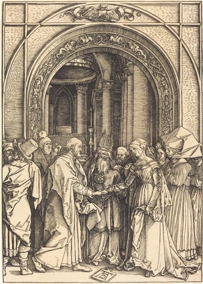 O noivado da Virgem de Albrecht Dürer