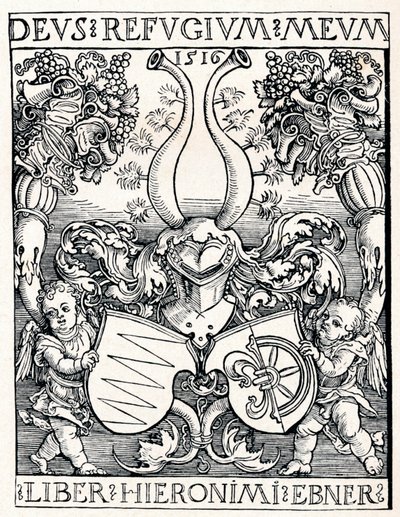 O Livro de Jerome Ebner, 1516 1906 de Albrecht Dürer