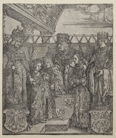 O Congresso dos Príncipes em Viena de Albrecht Dürer