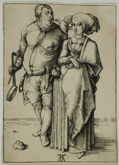 O cozinheiro e sua esposa de Albrecht Dürer