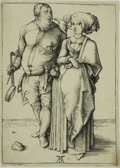 O cozinheiro e sua esposa de Albrecht Dürer