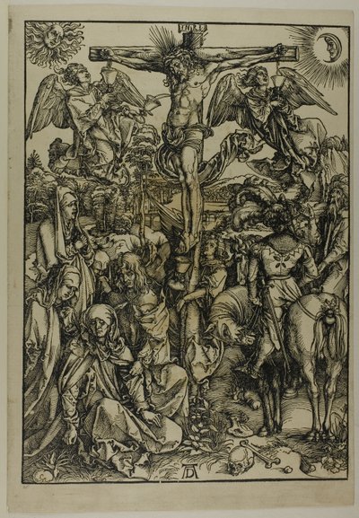 A Crucificação, de A Grande Paixão de Albrecht Dürer