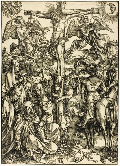 A Crucificação, de A Grande Paixão de Albrecht Dürer