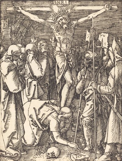 A Crucificação, provavelmente c. 15091510. de Albrecht Dürer