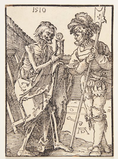 A Morte e o Soldado de Albrecht Dürer