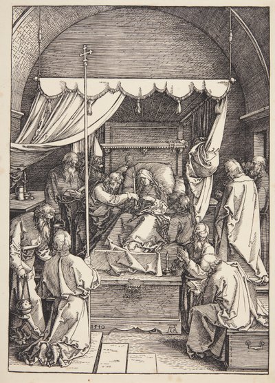 A Morte da Virgem de Albrecht Dürer