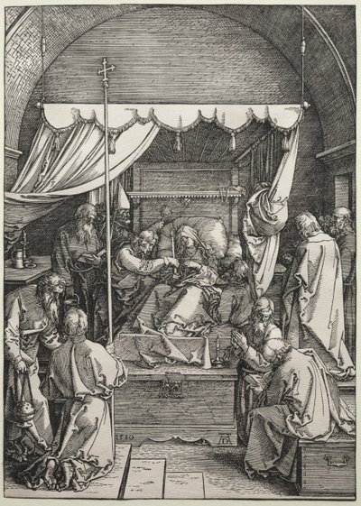 A Morte da Virgem de Albrecht Dürer