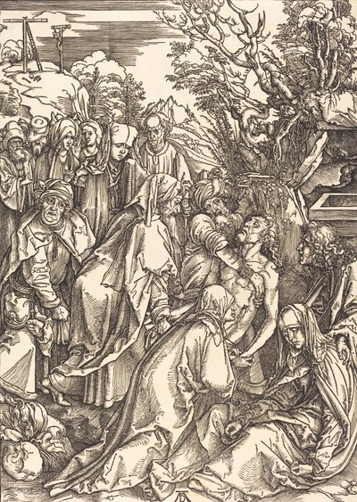A Deposição, c. 1497. de Albrecht Dürer