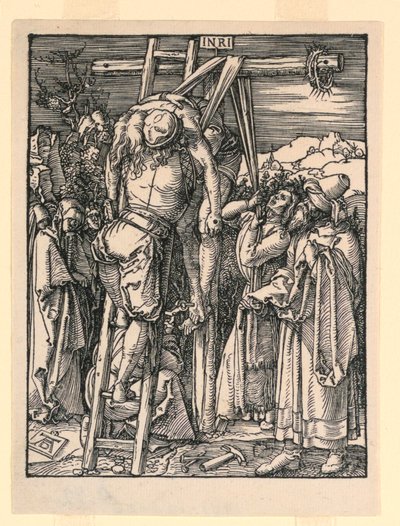 A Descida da Cruz (A Deposição), da série A Pequena Paixão de Albrecht Dürer