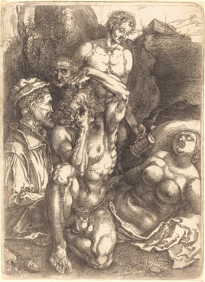 O homem desesperado de Albrecht Dürer