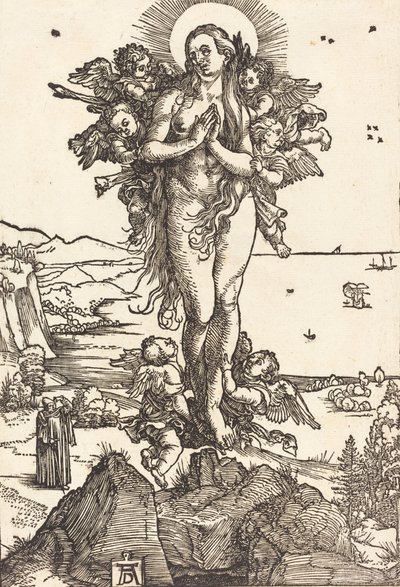 A Elevação de Santa Maria Madalena, c. 15041505. de Albrecht Dürer