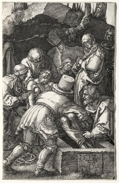 O Enterro, 1512. de Albrecht Dürer