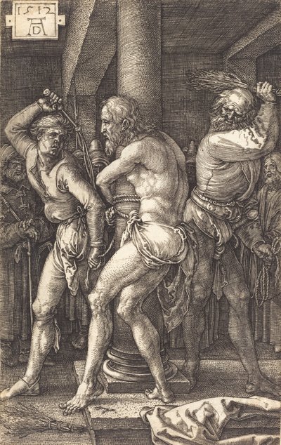 A Flagelação, 1512. de Albrecht Dürer