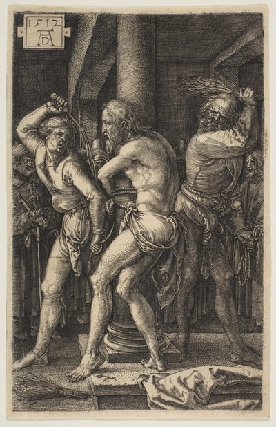 A Flagelação, de The Passion, 1512. de Albrecht Dürer