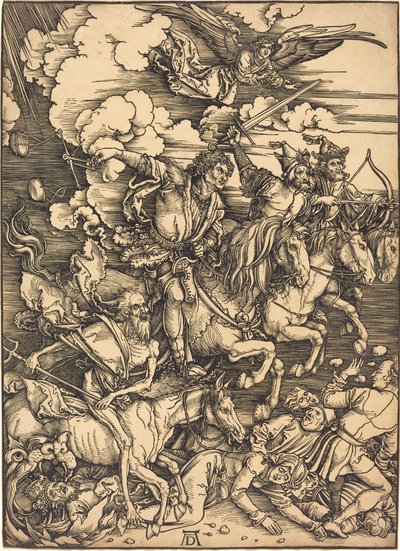 Os quatro cavaleiros de Albrecht Dürer