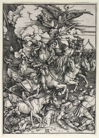 Os Quatro Cavaleiros, do Apocalipse de Albrecht Dürer