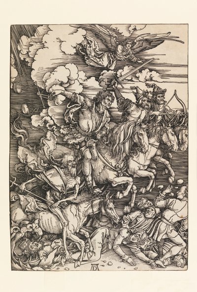 Os Quatro Cavaleiros do Apocalipse de Albrecht Dürer