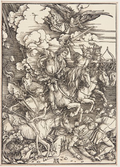 Os Quatro Cavaleiros do Apocalipse de Albrecht Dürer