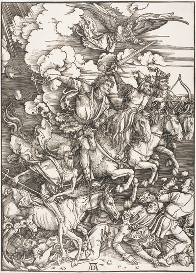 Os Quatro Cavaleiros do Apocalipse, de O Apocalipse de Albrecht Dürer