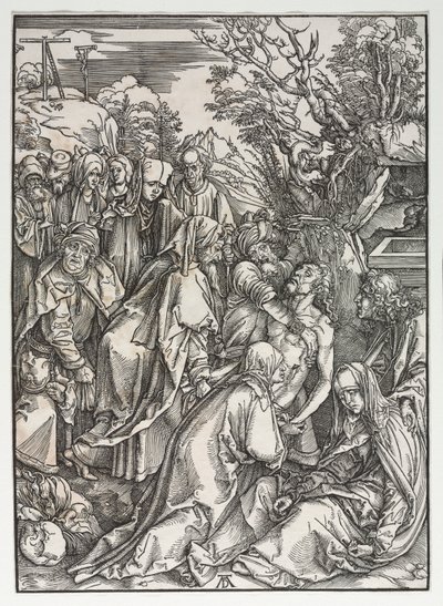 A Grande Paixão: A Deposição. de Albrecht Dürer