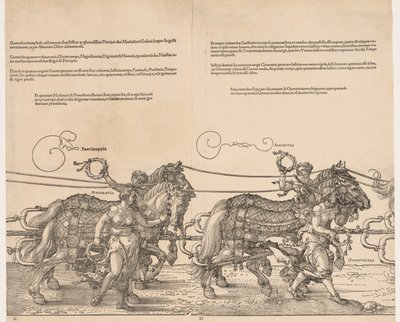 O Grande Carro Triunfal do Imperador Maximiliano de Albrecht Dürer