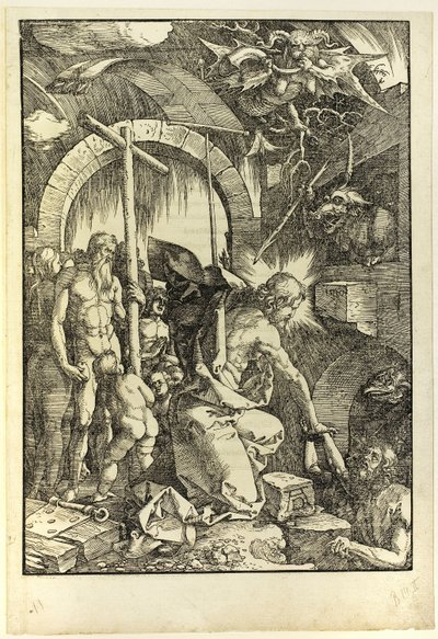 A angústia do inferno, de A Grande Paixão de Albrecht Dürer