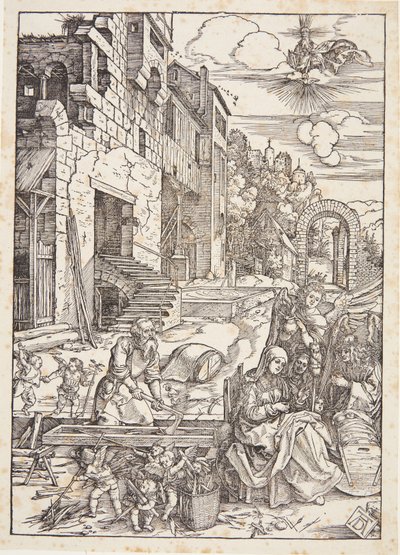 A Sagrada Família no Egito de Albrecht Dürer