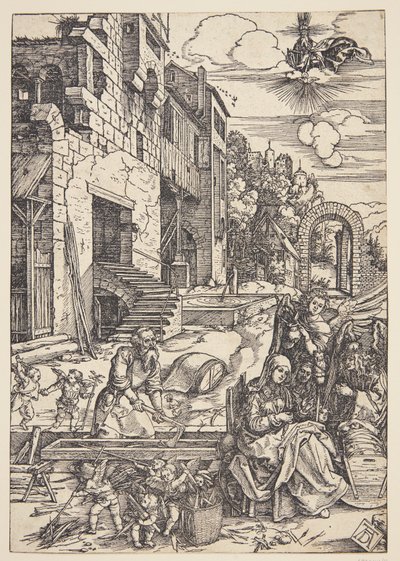 A Sagrada Família no Egito de Albrecht Dürer