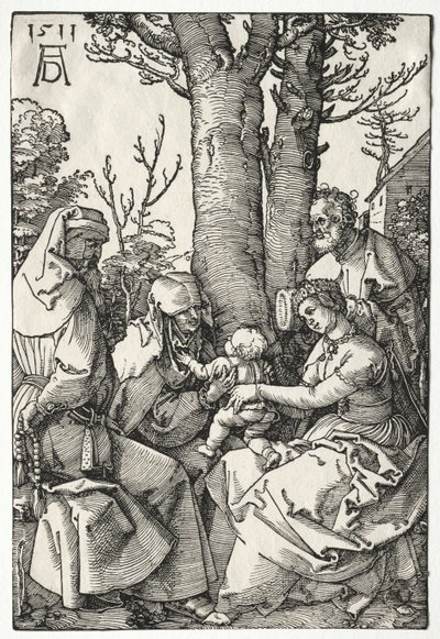 A Sagrada Família com Joachim e Anna de Albrecht Dürer