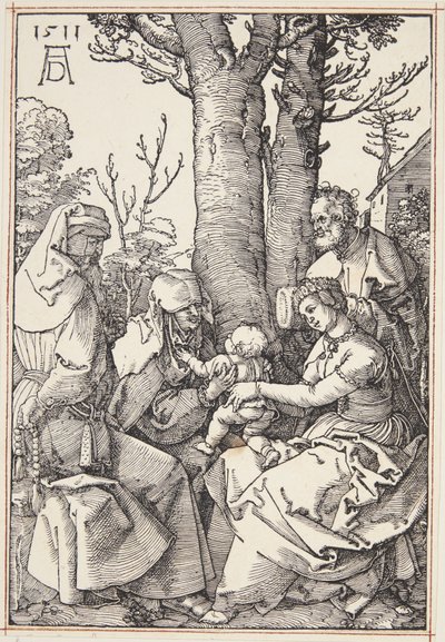 A Sagrada Família com Joaquim e Santa Ana de Albrecht Dürer